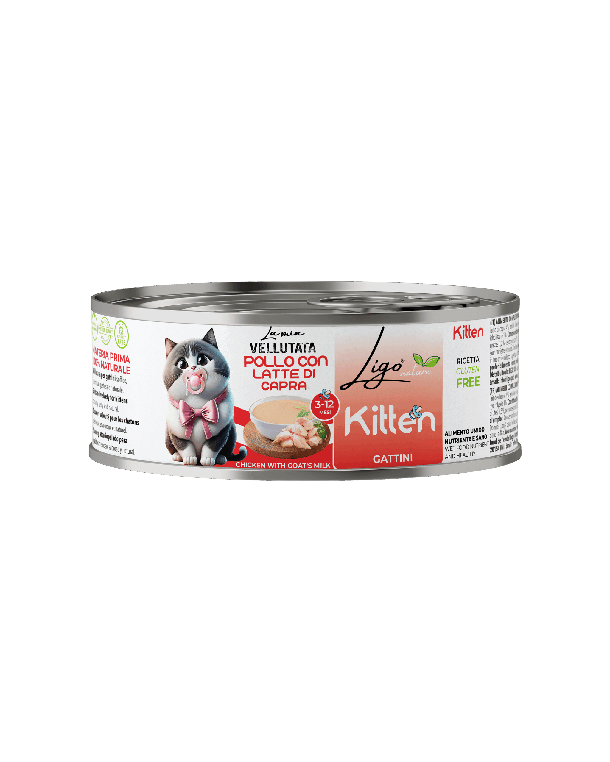 Chicken with Goat milk Kitten - Ligo Nature