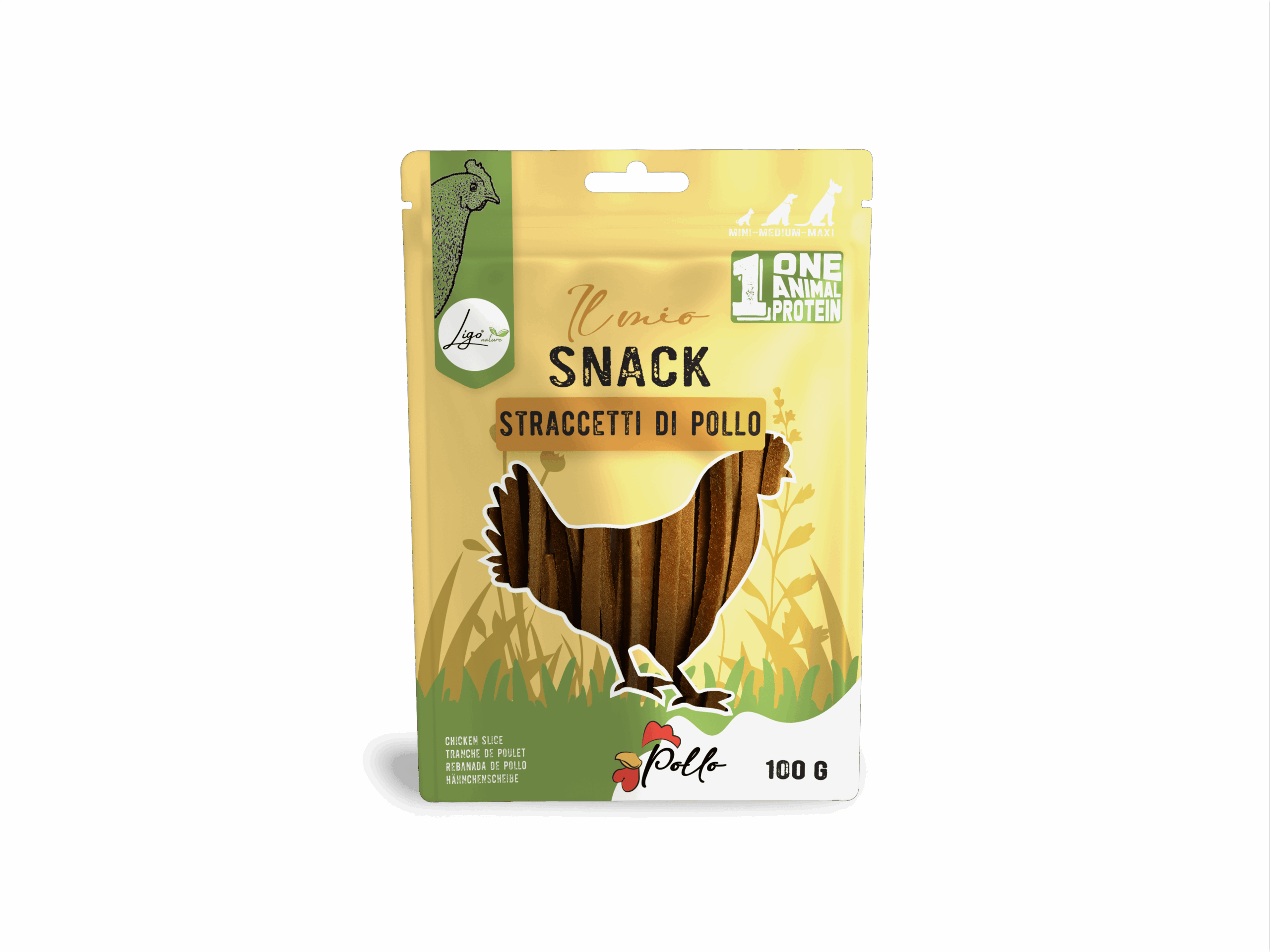 Il mio Snack SOFT Chicken Strips 100gr - Ligo Nature