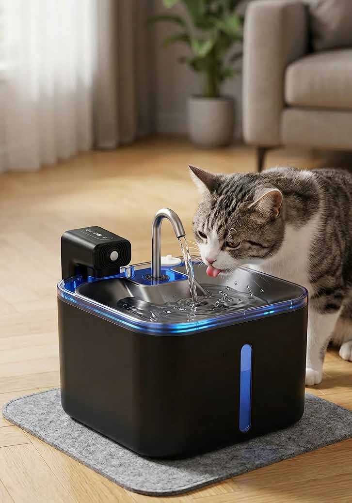 IDRA SMART - Black Water Fountain