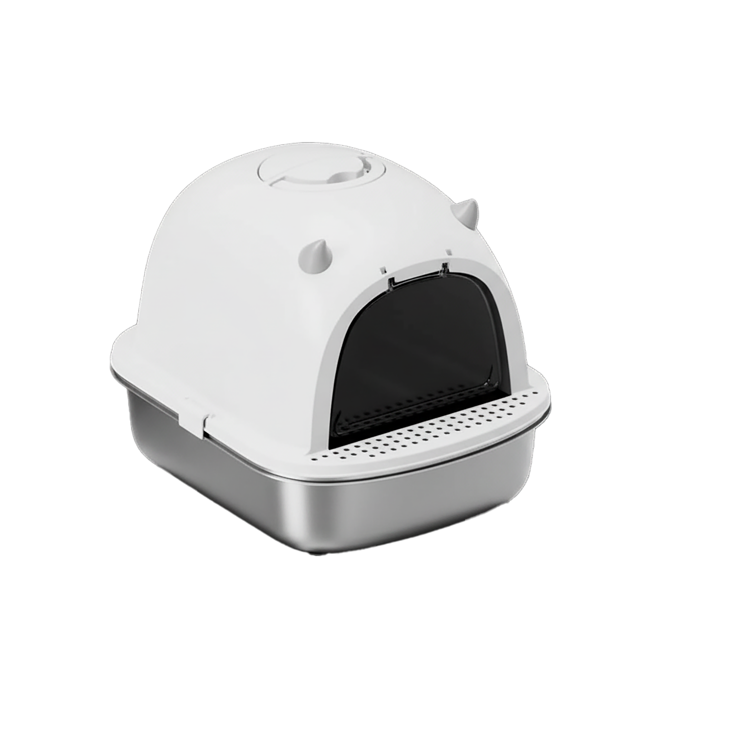 DEVIS L – Closed Steel Litter Box Ligo Nature
