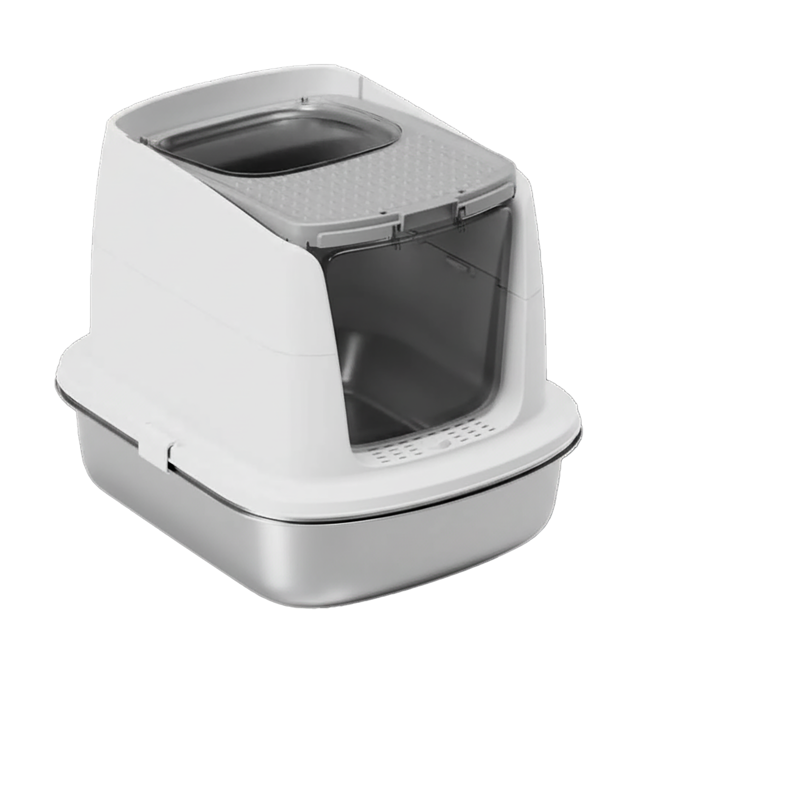 MAIA L – Closed Steel Litter Box Ligo Nature