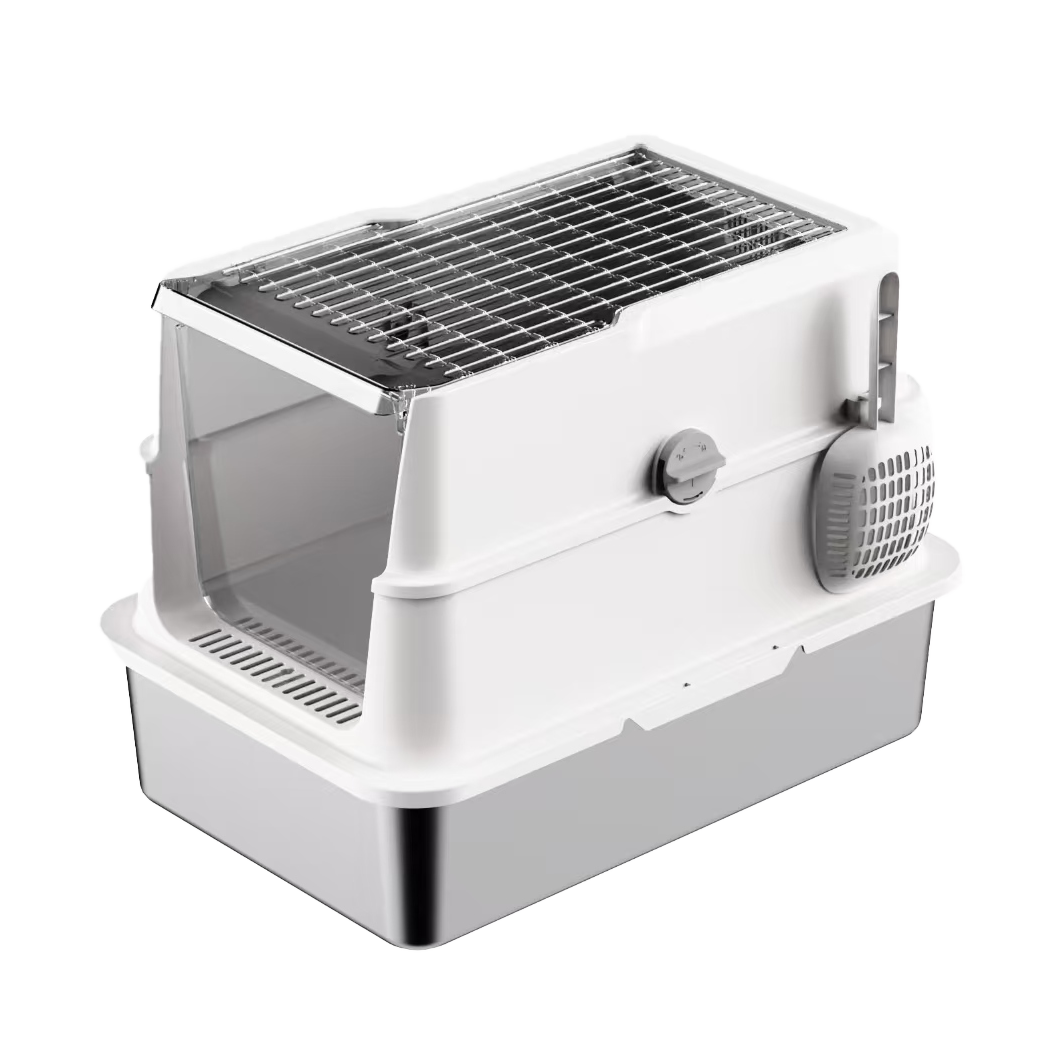 DAFNE XL – Closed Steel Litter Box Ligo Nature